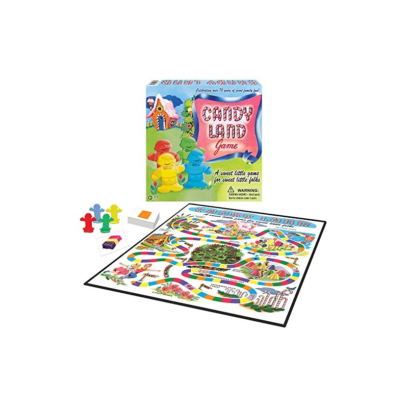 Candy Land With Retro Artwork by Winning Moves Games USA,