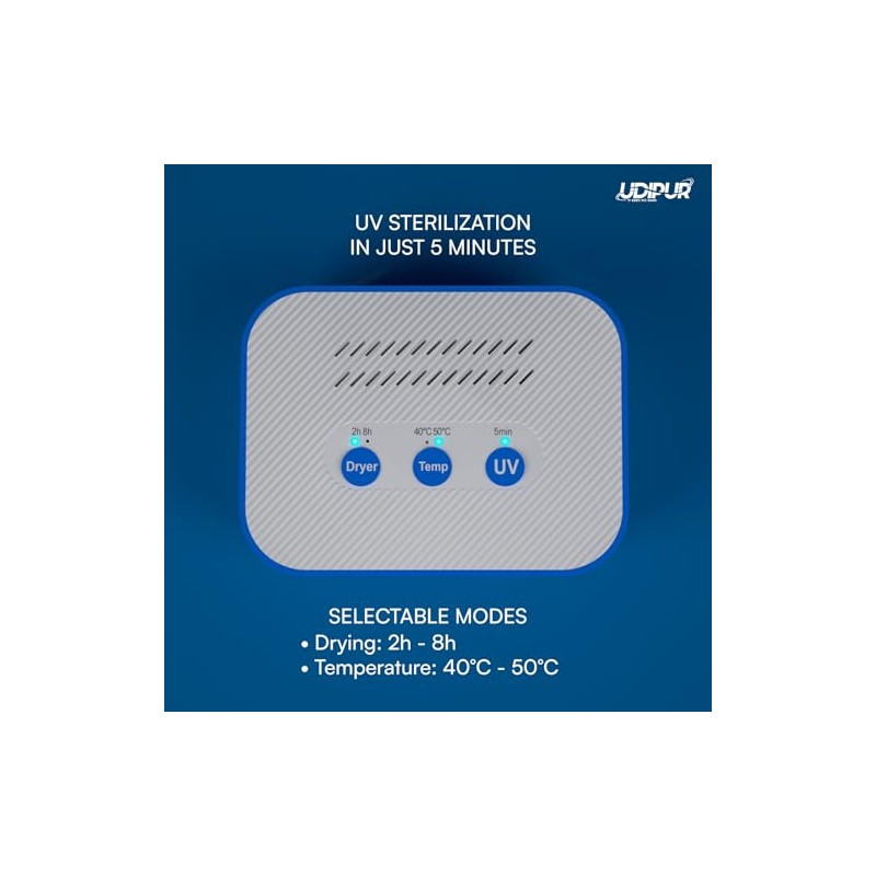 Drying Box with UV Sterilisation and Charging Function for Hearing
