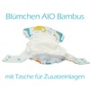 Blümchen All-in-One Bamboo One Size Cloth Nappy Poppers (3.5-15 kg)
