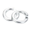 sourcing map 3/4" Split Lock Washer, 10Pcs Carbon Steel Spring