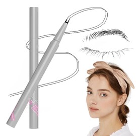 Double-Tip Lower Eyelash Pen 2024 New Waterproof 3d Bottom Lash Pen With 2 Tips Multipurpose Lower Eyelash Pencil For Lower Eyelash Eyeliner Clump-Free Precise Natural Liquid Eyeliner (#01 Black)
