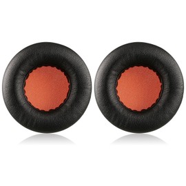 Jecobb Kraken Earpads On-Ear Replacement Ear Pads with Protein Leather & Memory Foam Ear Cushion Cover for Razer Kraken Headphone ONLY (Black/Orange)