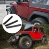 3Pcs/set Aluminum Alloy Car Door Handle Trim Insert Fit for