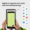 Rocketbook Mini Reusable Smart Notepad, Pocket Size Notebook 8.9 x