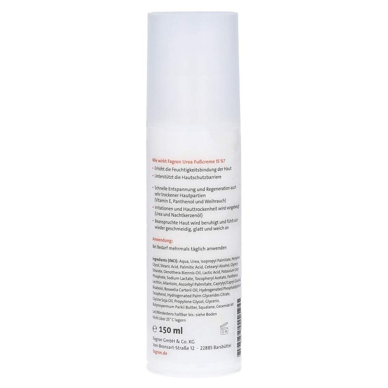 UREA Fagron Foot Cream 15% 150 ml