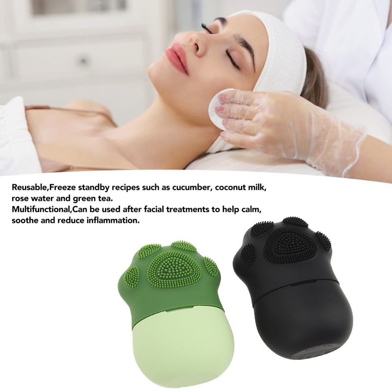 2PCS Ice Cube Roller Massager Cat Claw Shape Reusable Massage