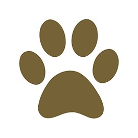 Dog Paw Print Sticker Vinyl Decal for Cars Vehicle Windows