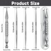 Sibba TMJ Relief Products Massage Tool Acupuncture Pen, 4Pcs Jaw