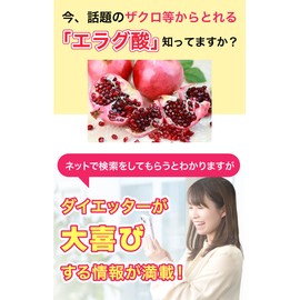たっぷり極濃エラグ酸 サプリメント 30粒 エラグ酸1日100mg 1袋3000mg