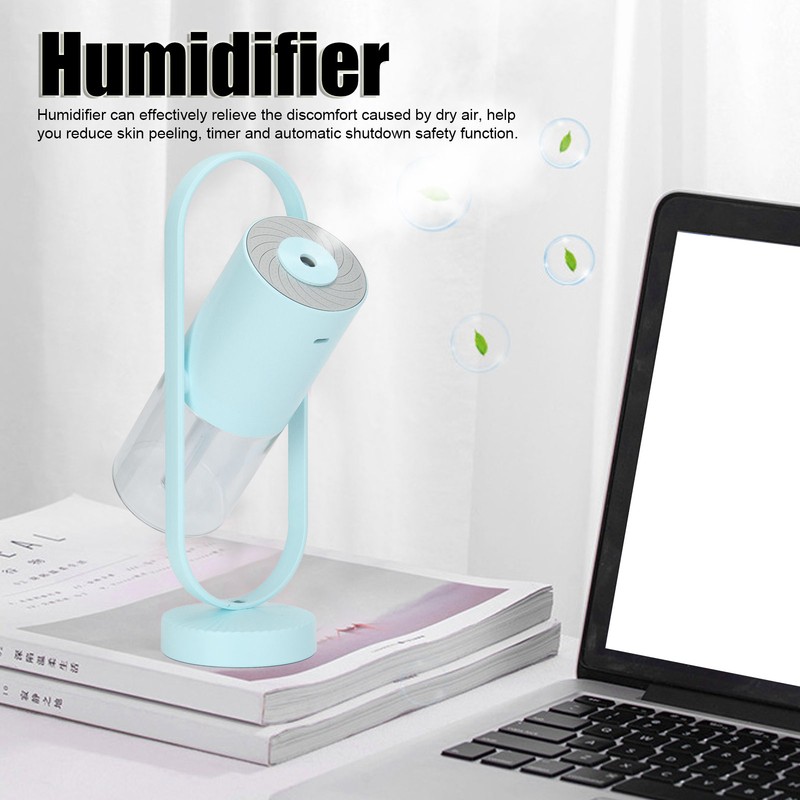 Portable Mini Humidifier 360° Rotating 2 Spray Modes Car Mini