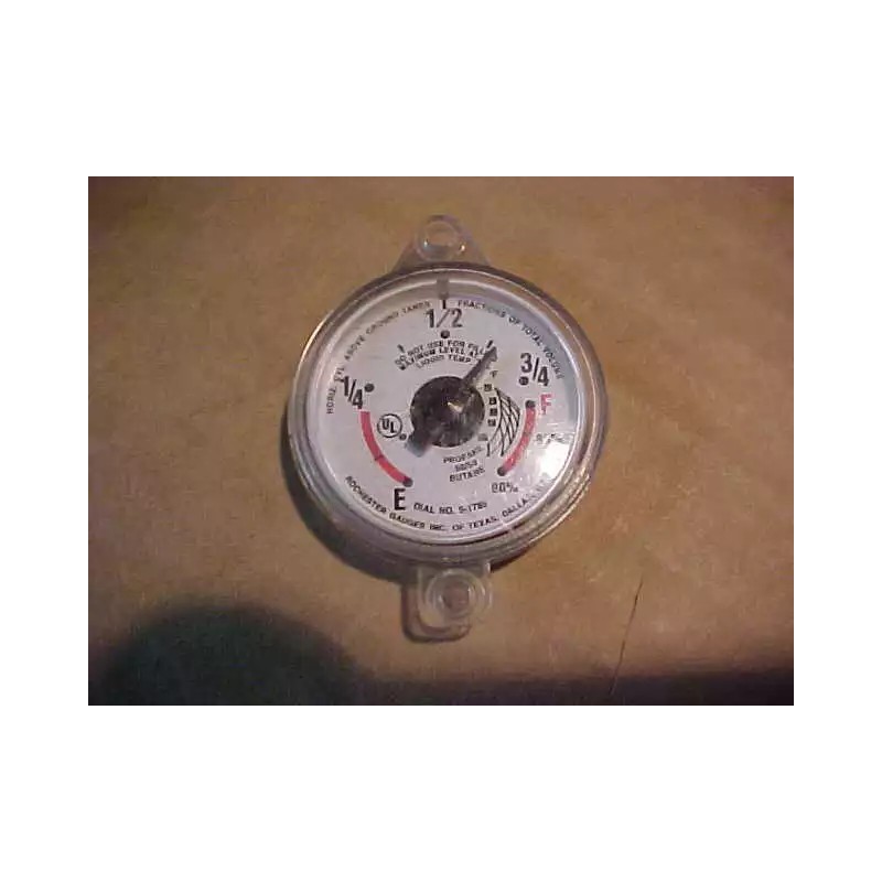 Rochester Gauges Propane LPG Rochester Gauges, Tank Sight Gauge Dial,