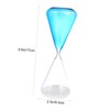 Ciieeo 10 Transparent Glass Timer Desktop Sandglass for Home Decor