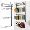 SelfTek Over the Door Hat Rack, Hat Storage Organizer for