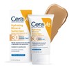 CeraVe Tinted Sunscreen with SPF 30 | Hydrating Mineral Sunscreen
