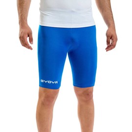 Givova Skin Shorts Men's Running Tights, Men's, Skin, Royal Blue, L