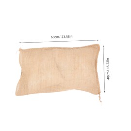 Kisangel Party Jute Potato Sack Race Bag Portable and Lightweight Burlap Bag for Outdoor Lawn Games and Carnival Supplies Interactive Fun for All Ages