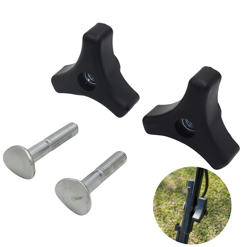 ELIFEPARTS Lawn Mower Handle Knobs Nut & Bolt Set –