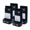 4Pack UV32 Batteries 2500mAh Compatible for Baofeng UV-32 Extended Battery