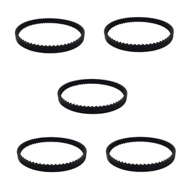 GULUANT 5 Pack Replacement Geared Vacuum Cleaner Power Nozzle Belt for Compact Tristar EXL MG1 MG2 for Electrolux PN5 PN6 Vacuum Models (3/8")
