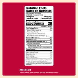Natura's Natural Tomato Paste, Heat-and-Eat Tomato Paste in 7.1oz. Easy-Open Pouch (Pack of 3)