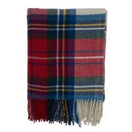 SARO LIFESTYLE Casual Plaid Throw Blanket, Multicolor, 50" x 60", (TH739.M5060B)