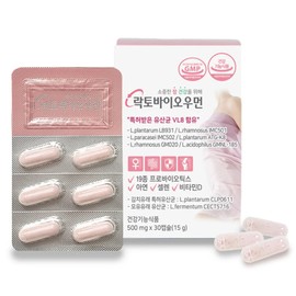 LactobioWoman Probiotics Lactobacillus Guaranteed KRW 700 million for women&#39;s intestinal health / 락토바이오우먼 프로바이오틱스 락토바실러스 여성 장건강 7억 보장