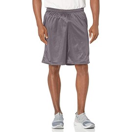 Hanes Sport Men's Pocket Shorts, Railroad Gray, X-Large