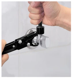 Plumbing Tools Dual Kwik Tite Wrench Kit,Angle Stop Wrench, Plumbing Wrench Angle Stop Wrench Kit, Angle-on Wrench Professional Plumber Wrench Tools Compression Angle Stop and Removing the Compression