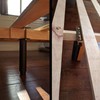 4 PCS Adjustable Height Center Support Leg for Bed Frame,