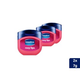 Vaseline Lip Therapy Rosy Nourishing Lip Balm for Optimal Moisture Double Pack (Rosy (Pack of 2)