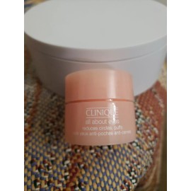 Clinique All about eyes to reduce dark circles & puffs 0.17oz/5ml Travel Sz. New