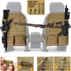 WYNEX Tactical Car Seat Back Organizer with Gun Rack, Upgrade