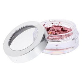 jojofuny DIY Nail Glitter Sequins Hexagonal Glitter for Manicure Art Crafting Bottles of Shimmering Nail Art Supplies