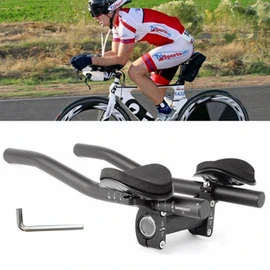 bangminda Bicycle Handlebar Attachment Bicycle Rest Handlebar TT Handlebar Attachment Triathlon Handlebar Adjustable Bicycle Support Handlebar for Road Bikes Mountain Bike