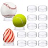 Hipiwe 12Pcs Sphere Hoder Stand Clear Sphere Display Stand Holder