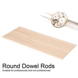 Watch Repairing Tools, 40pcs Lightweight Practical Professional Wooden Round Dowel Rods, for Repairing Watches Watchmakers Watch Cleaning Watches