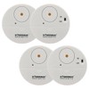 WOWSEA DOBERMAN SECURITY Ultra-Slim Window Alarm - Loud 100dB Alarm