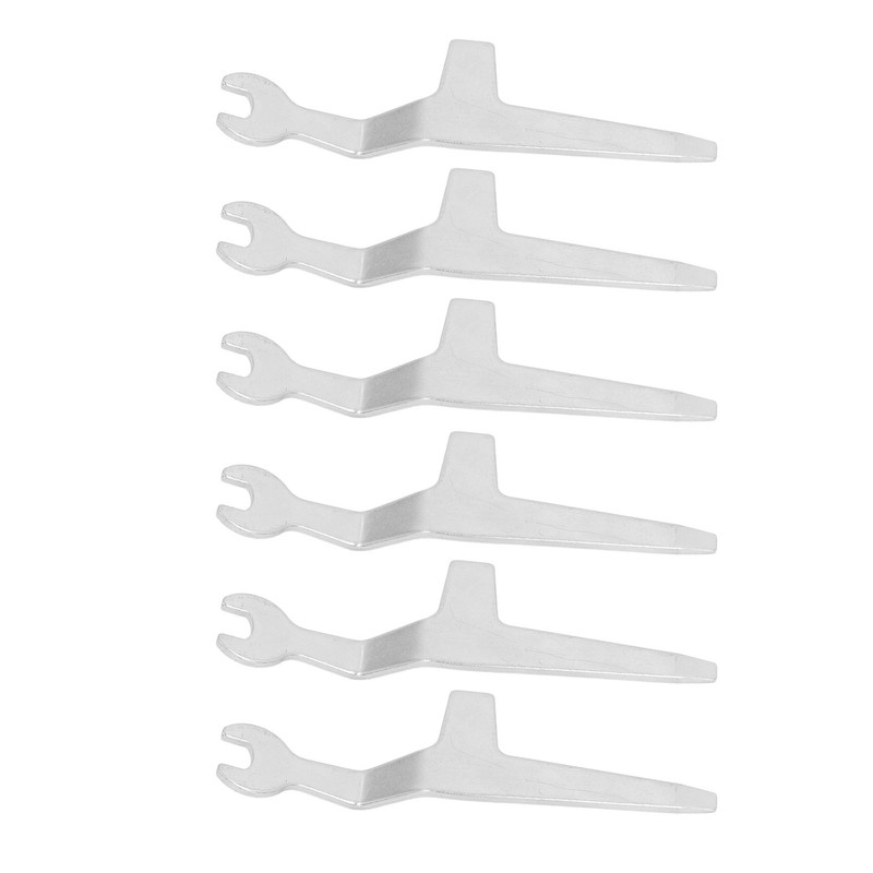 6Pcs Knitting Machine Wrench Stainless Steel Strong Small Size Sweater