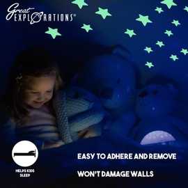 Great Explorations Glow In The Dark Wonder Stars (50 Stars)