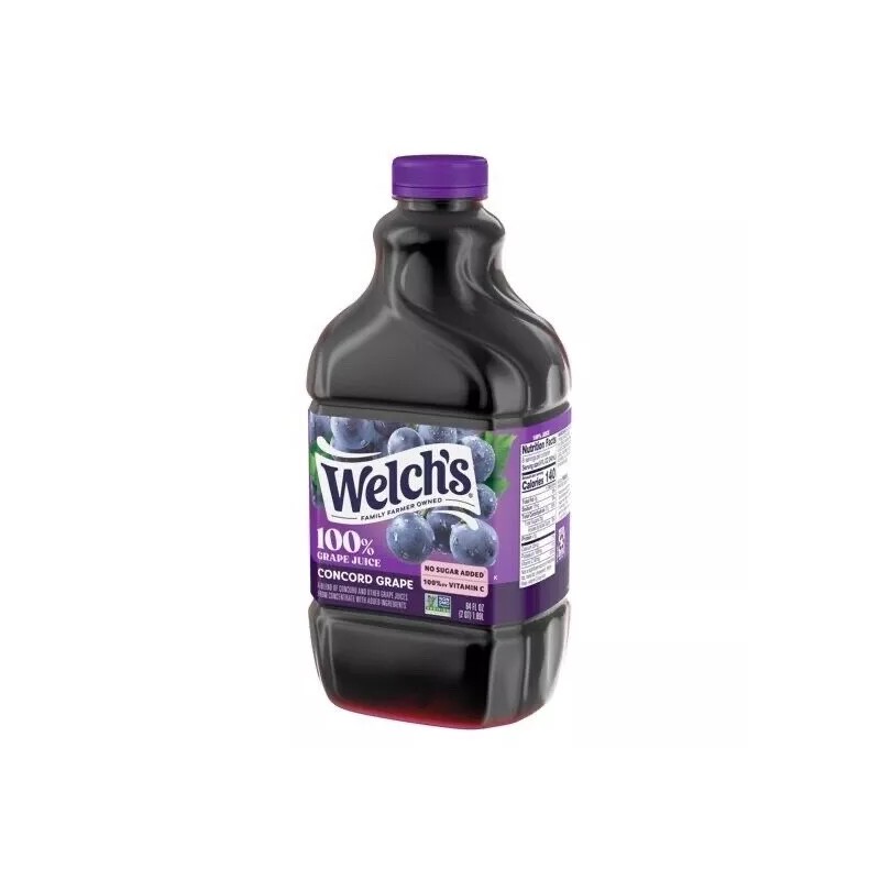 Welch’s 100% Grape Juice Concord Grape No Sugar Vitamin C,