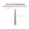TEKTON 1/4 Inch Alignment Punch | 66177 | Made in