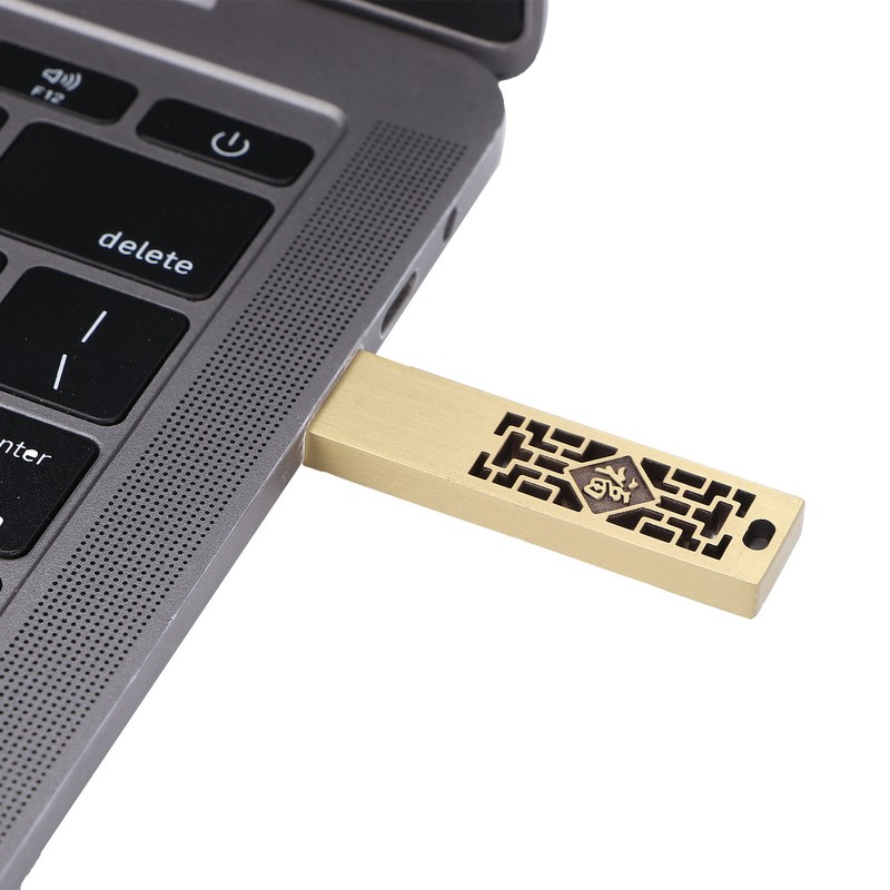 USB Flash Drive Thumb Metal 2.0 Portable Waterproof Metal Storage