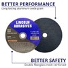 Lincoln Abrasives 50-Pack 7" x 1/16" x 7/8" Cut-Off Wheels