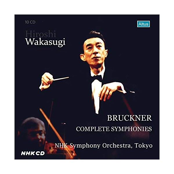 BRUCKNER : COMPLETE SYMPHONIES / Hiroshi Wakasugi &amp; NHK Symphony Orchestra, Tokyo [10CD] [Japanese band with commentary] [Domestic press] [Live]