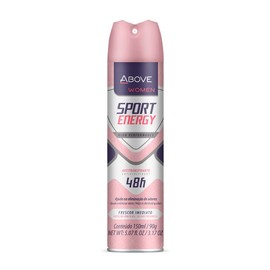ABOVE 48 Hours Antiperspirant Deodorant, Sport Energy, 3.17 oz - Dry Spray Deodorant for Women - Floral Scent - Antiperspirant Spray - No Stains