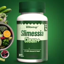 Slimessia Clean+ Vegan Organic 100% Natural Capsules for Daily Comfort by Robutop