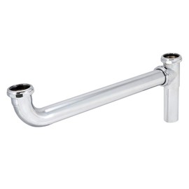 EZ-FLO 1-1/2 Inch x 16 Inch Kitchen Sink End Waste End Outlet, Slip Joint Connection for Tubular Drain Applications, Chrome Finish, 35007