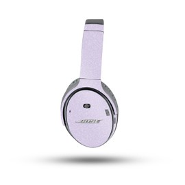 MightySkins Glossy Glitter Skin Compatible with Bose QuietComfort 35 II Headphones - Solid Lilac | Protective, Durable High-Gloss Glitter Finish | Easy to Apply