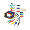Test Lead Kit PVC Brass Testing Cable Set Electrical Conductivity