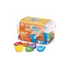 CARIOCA Baby Teddy Crayons | Box of Coloured Crayons for